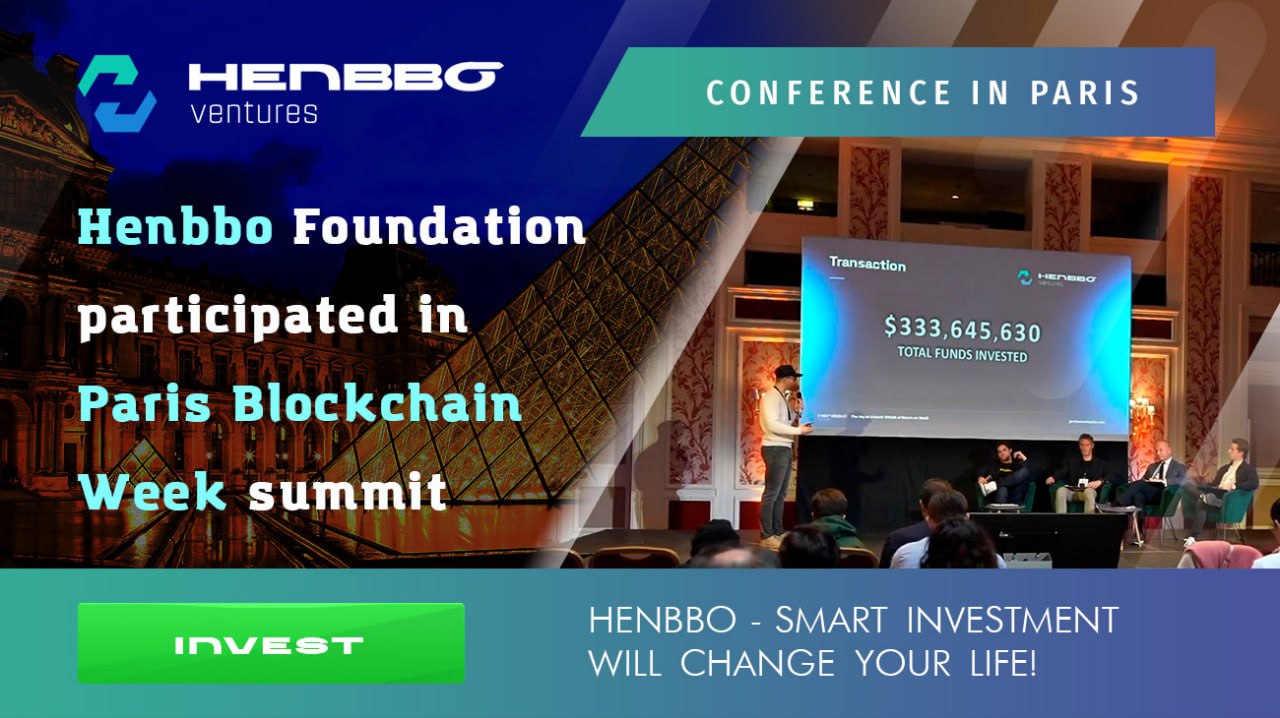 News Commentary #1,878 – Henbbo Ventures At PARIS BLOCKCHAIN WEEK ?