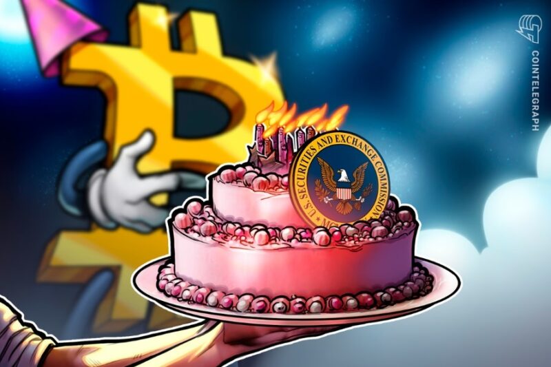 SEC chair wishes Bitcoin a ‘sweet sixteen’ for white paper anniversary