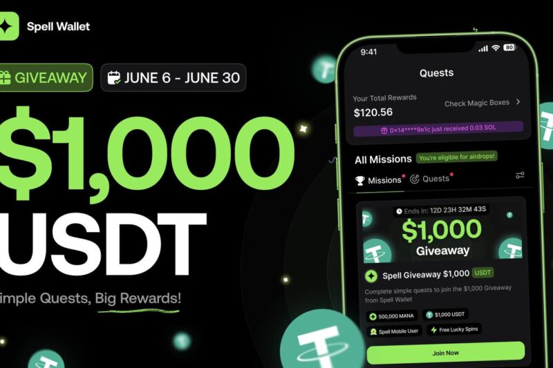 News Commentary #2,009 – Spell Wallet Bot | 1,000 USDT GIVEAWAY + Wallet UPDATE..?