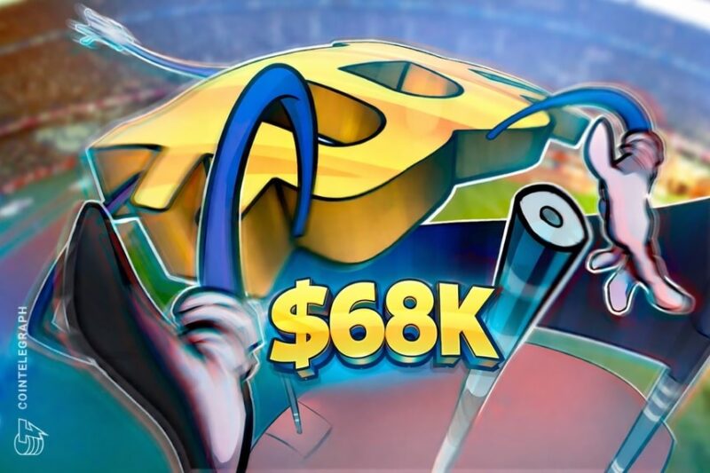 Bitcoin tops $69.5K after stocks rebound?