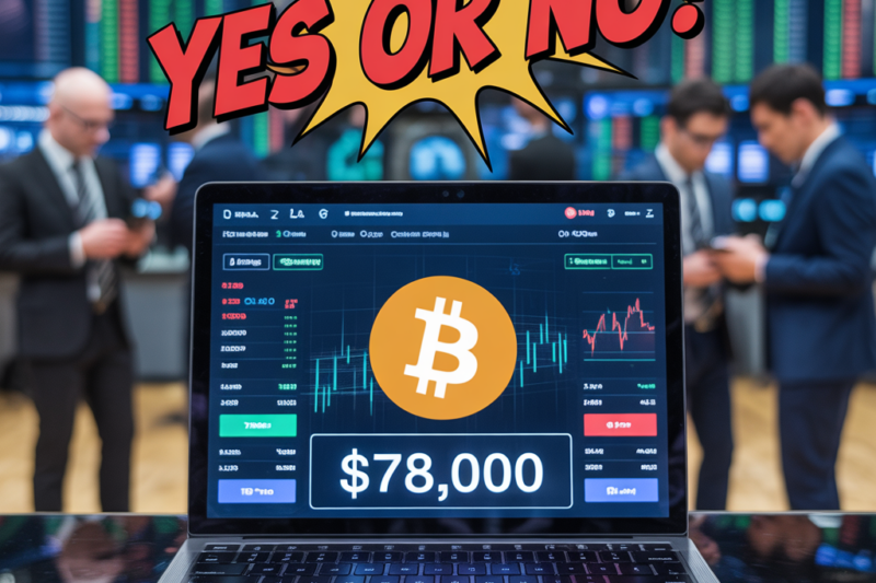 Bitcoin to $78K? Pro traders price in less than 17% odds of a breakout