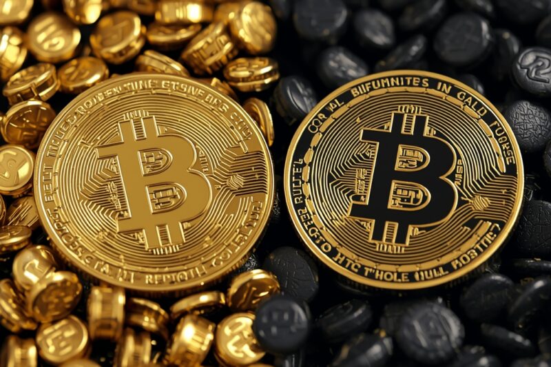 BTC and gold divergence reflects split between retail and central banks