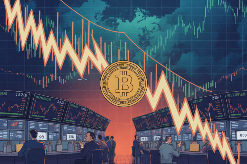 Bitcoin dips, oil rises…?